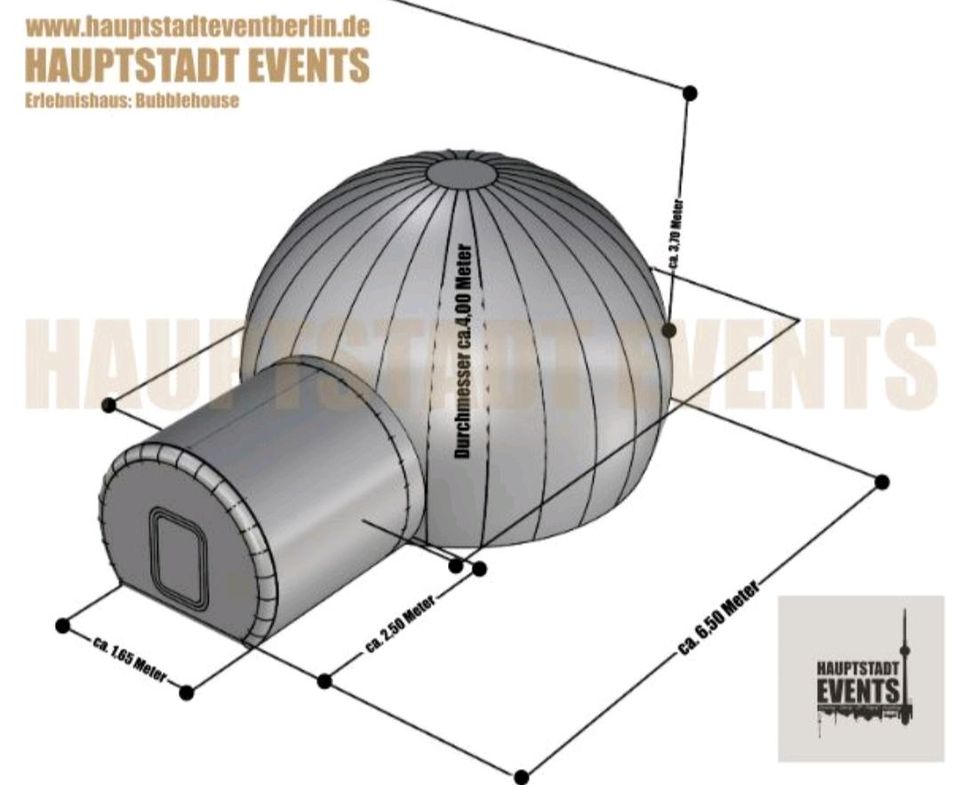 Bubblehouse Dome / Hüpfburg #MAIANGEBOTE in Berlin