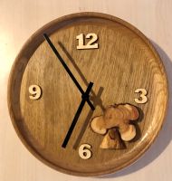 Wanduhr Holz massiv Handarbeit Versand kostenlos Baden-Württemberg - Kippenheim Vorschau