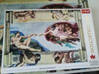 Puzzle 1000 Teile Michelangelo Kunst "Die Erschaffung des Adams" Frankfurt am Main - Bockenheim Vorschau
