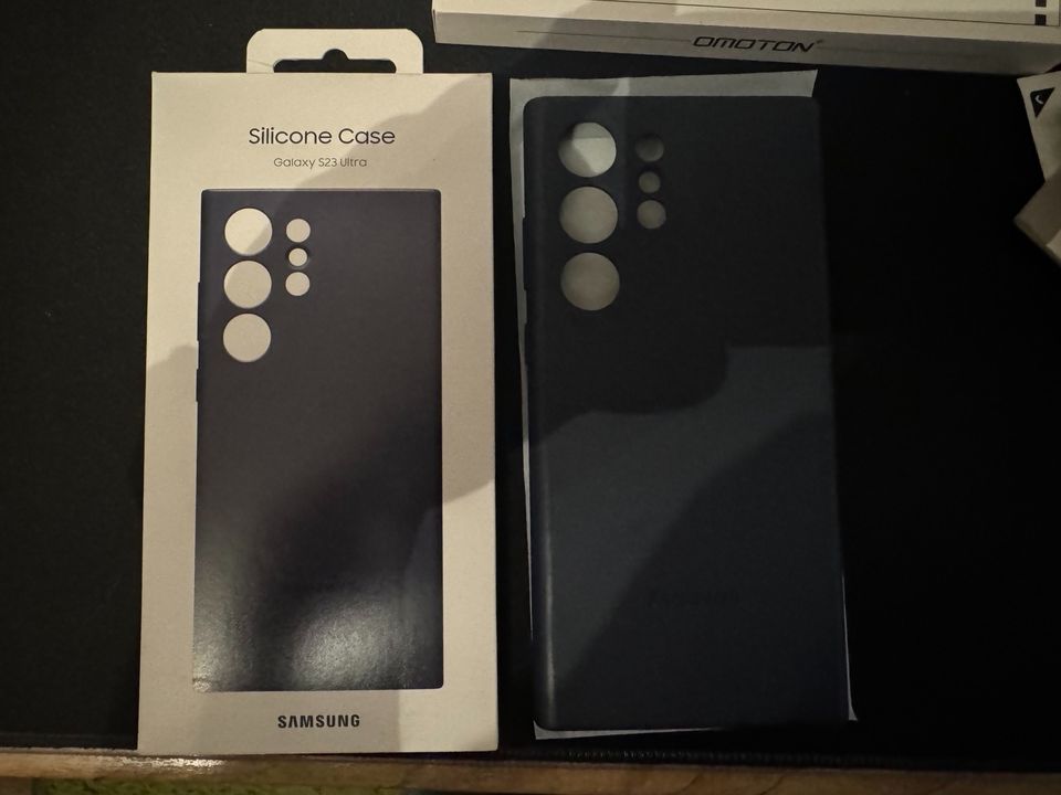 Samsung Galaxy S23 Ultra original Silikon case Hülle blau in Saarbrücken