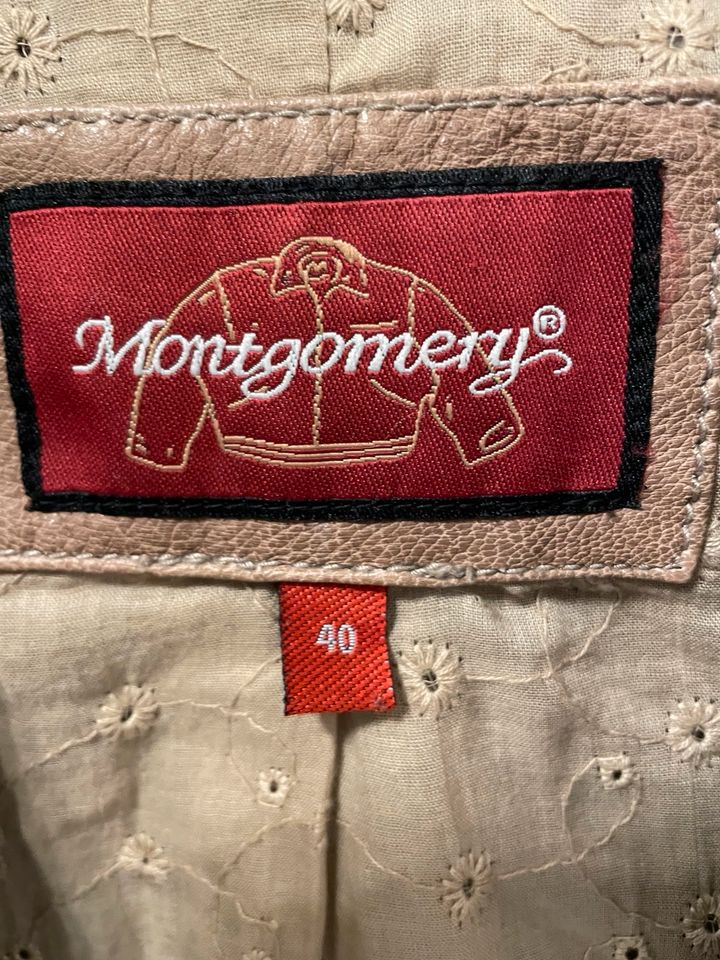 Braune Lederjacke in Größe 40 von Montgomery in Brandenburg - Reichenwalde  | eBay Kleinanzeigen ist jetzt Kleinanzeigen