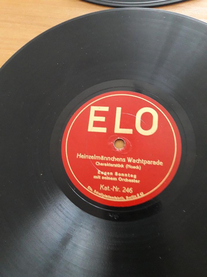 Schellackplatten ELO Kristall Elton Artiphon in Ranstadt