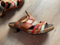 Think! Pantoletten Sandalen Gr. 37 Leder Sachsen-Anhalt - Ziegelroda Vorschau