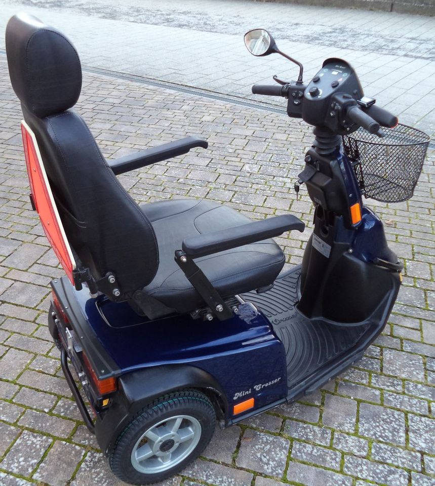 Seniorenmobil Elektromobil 15 km/h Scooter 3-Rad gebraucht in Bad Kissingen