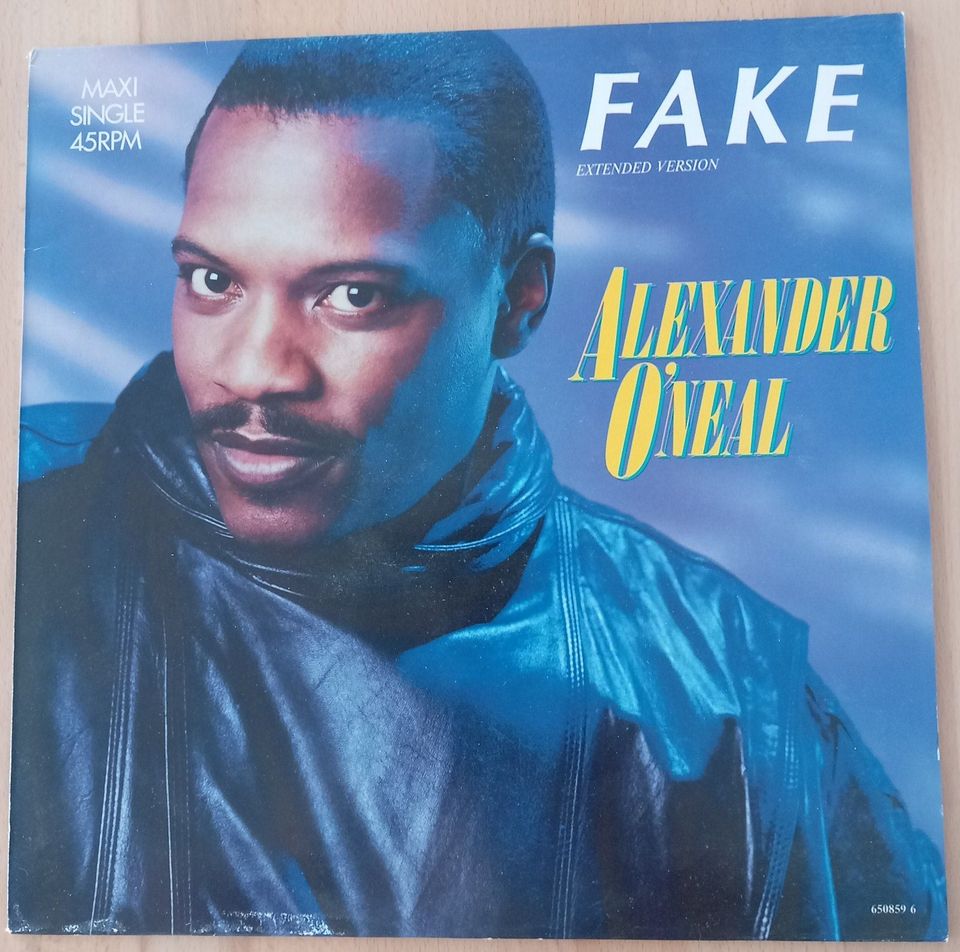 Vinyl – MAXI SINGLE - ALEXANDER O'NEAL - FAKE in Lampertheim