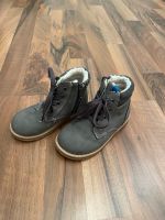 Schuhe Stiefel gefüttert brau beige grau Größe 23 Bayern - Ihrlerstein Vorschau