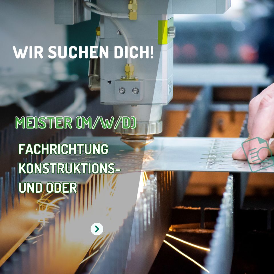 MEISTER (m/w/d) Konstruktions- und oder Metalltechnik aufgepasst! in Bremen