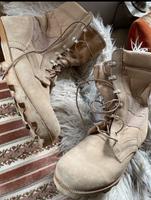 Coole WADENHOHE WILDLEDERSTIEFEL Boots Stiefeletten Gr 8 Hessen - Friedberg (Hessen) Vorschau