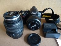 Nikon D3000 mit zwei Objektiven Düsseldorf - Pempelfort Vorschau