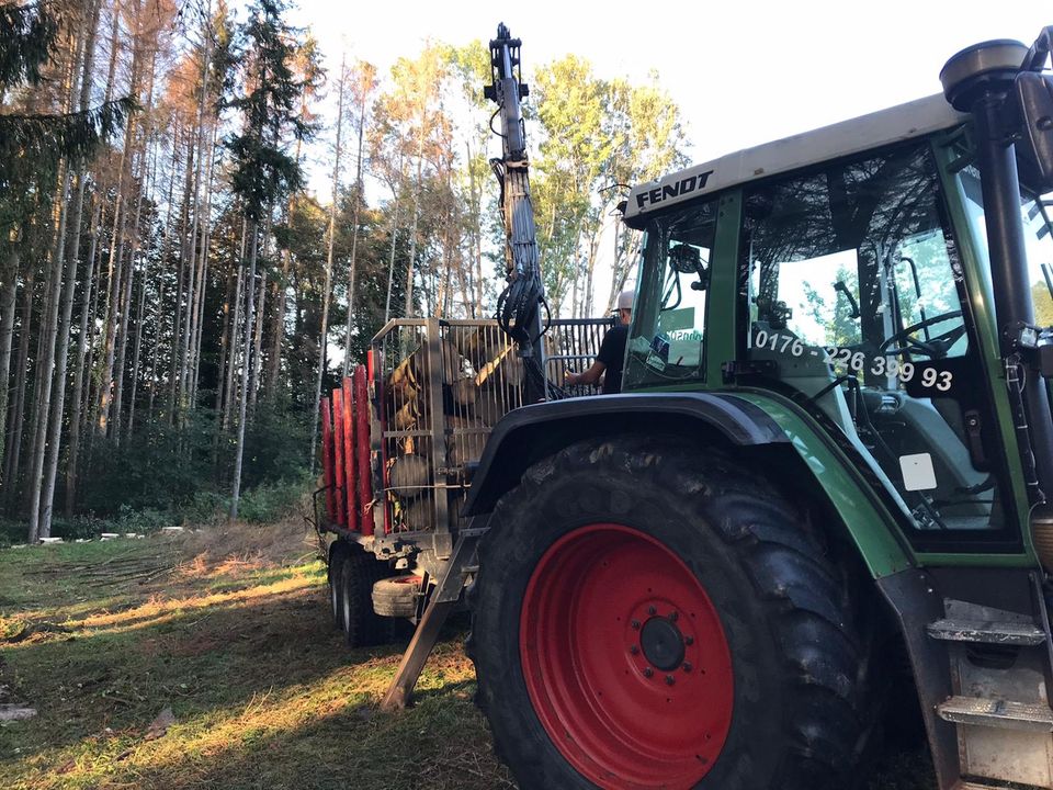 Holzrücken/Holztransport/Hackguttransport in Bermatingen