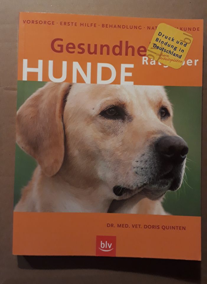 Gesundheits-Ratgeber Hunde • Dr. med. vet. Doris Quinten • BLV in Bad Münstereifel