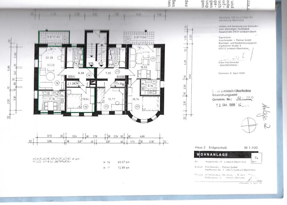 Attraktives Investment: Vermietete Erdgeschosswohnung mit Garage zum Verkauf in Limbach-Oberfrohna