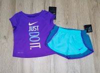 NEU! NIKE Mädchen Set Sprinter-Shorts + Shirt Gr. 74/80 Hessen - Weiterstadt Vorschau