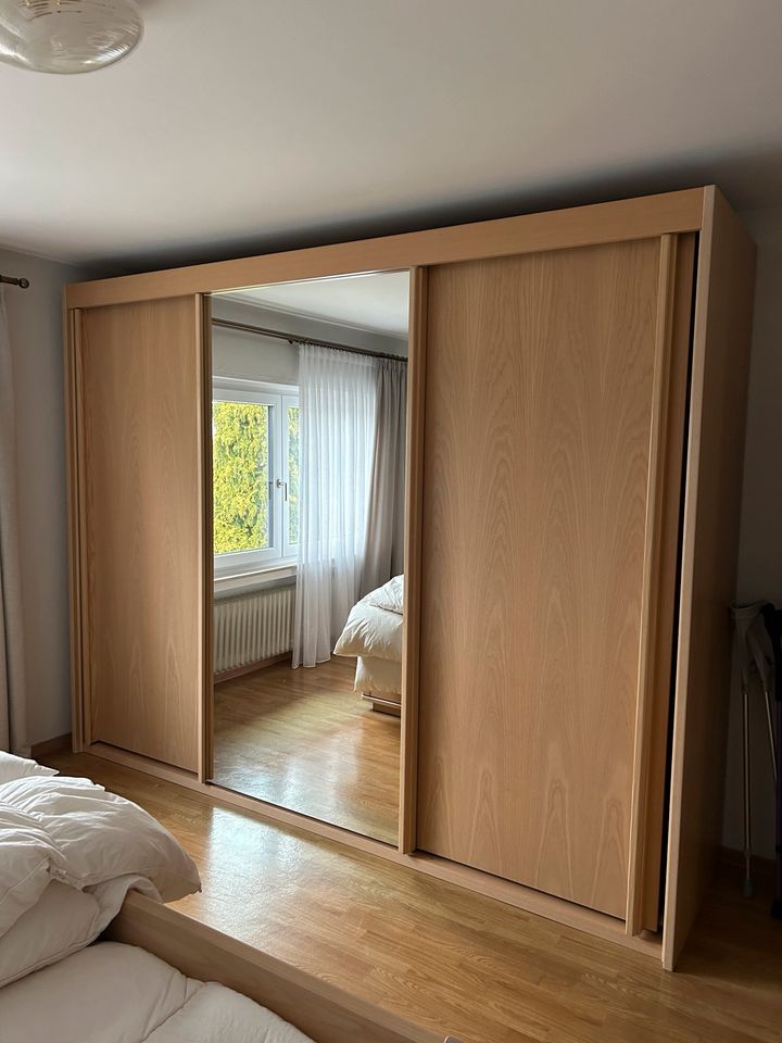 Hülsta Schlafzimmer, Bett, Kleiderschrank, in Alpenrod