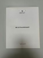 Bentley VIP Kundenmagazin „BE EXTRAORDINARY Edition 6 2016 Dortmund - Mitte Vorschau
