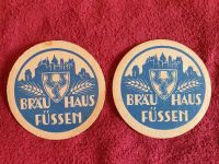 Bräuhaus Füssen 2 Bierdeckel Thüringen - Zella-Mehlis Vorschau