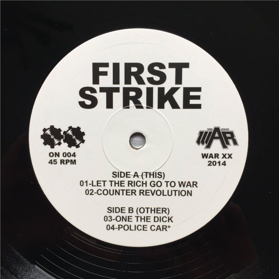 FIRST STRIKE – First Strike, Vinyl 12", 2014 (9) in Heidelberg