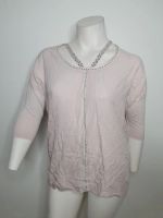 Tredy Shirt 42 rosa Glitzer Bluse Strass Halbarm Rose Top Tunika Nordrhein-Westfalen - Oberhausen Vorschau