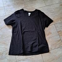 T-Shirt H&M Basic Größe L schwarz Bayern - Vöhringen Vorschau