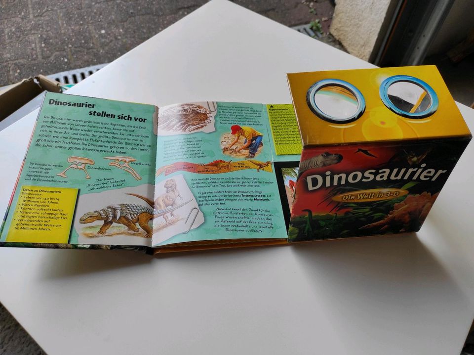 Dinosaurier Kinderbuch mit 3D Funktion in Oestrich-Winkel