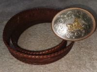 Westerngürtel mit original Buckle von Montana Silver Smith Bayern - Wolfratshausen Vorschau