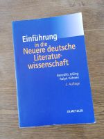 Einführung in die neuere deutsche Literaturwissenschaft - Jeßing Baden-Württemberg - Schorndorf Vorschau