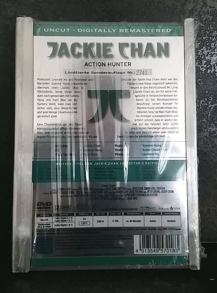 JACKIE CHAN  [Collector's Edition]  Steel Cover Nr.  1,3,4,5,6 in Kelsterbach