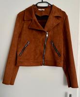 Hailys Biker-Kunstlederjack Gr L caramel Sachsen - Meerane Vorschau