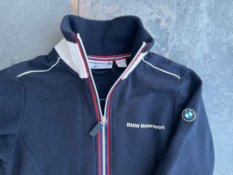 BMW Motorsport Sweatjacke Gr. XS, 2 x getragen in Alzenau