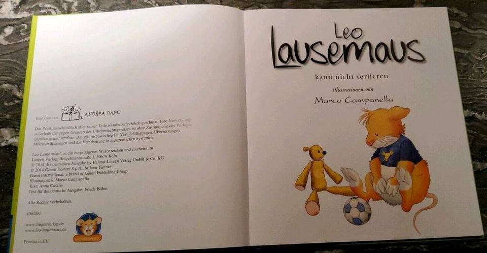 Leo Lausemaus Kinderbuch Lieblingsbücher in Georgenthal