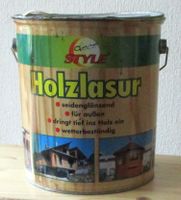 "deko Style" Holzlasur palisander fast 5l Niedersachsen - Gifhorn Vorschau