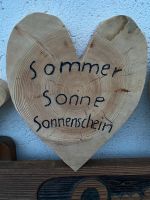 Holz Herzen aus Baumscheiben Baden-Württemberg - Kandern Vorschau