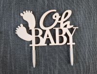 Oh Baby Cake Topper Babyparty Gender Reveal Torten Kuchen Topper Niedersachsen - Schwanewede Vorschau