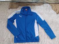 Puma Joggingjacke Jacke Trainingsjacke Lauf Sport S blau weiß Nordrhein-Westfalen - Haan Vorschau