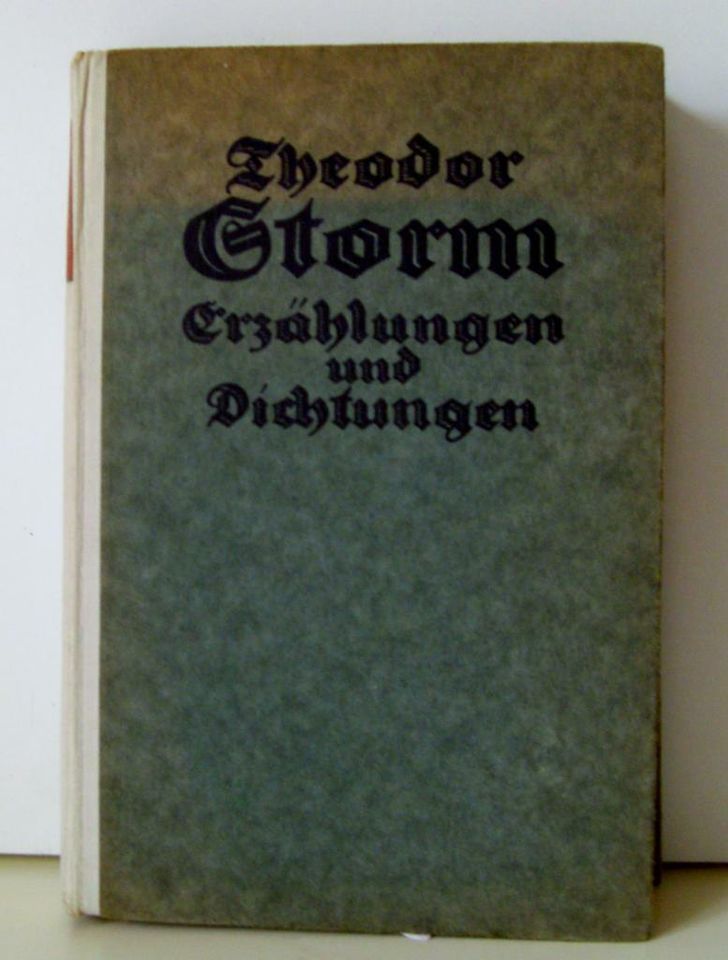 Theodor Storm - Erzählungen und Dichtungen 1924 in Pinneberg