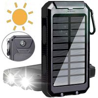 Solar Powerbank Wasserdicht Tragbar Externer Batterie Ladegerät Handy Nordrhein-Westfalen - Meinerzhagen Vorschau