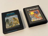 Atari 2600 Defender & Springteufel Spiele Module geprüft Niedersachsen - Südbrookmerland Vorschau