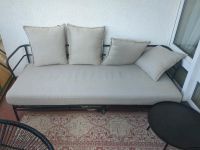 Kave Home Mareluz outdoor 3-Sitzersofa schwarzem Stahl Friedrichshain-Kreuzberg - Friedrichshain Vorschau