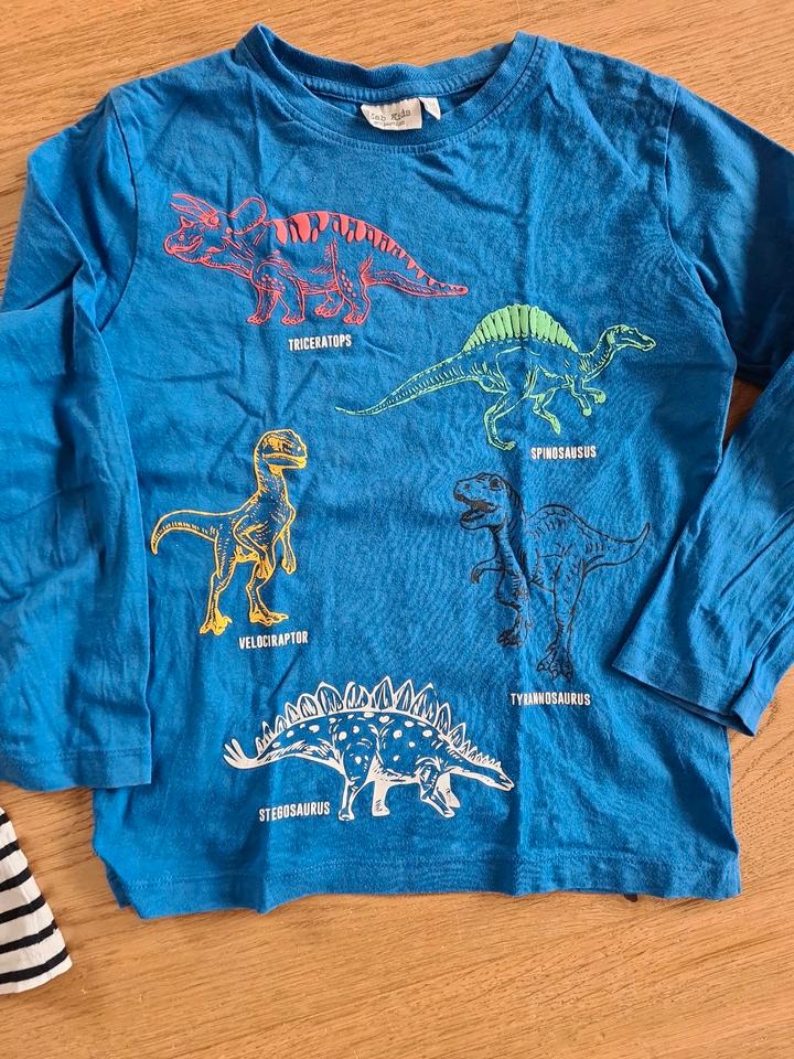 ZAB Kids Langarmshirts Gr. 116/122 Dino Polizei Pailletten in Lüneburg
