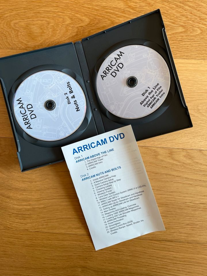 ARRICAM Buch + Workshop DVD in Berlin