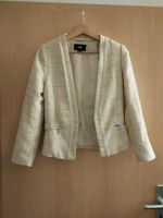 Blazer H&M festlich Glitzer gold cremefarben gemustert Größe 34 Baden-Württemberg - Schwäbisch Hall Vorschau