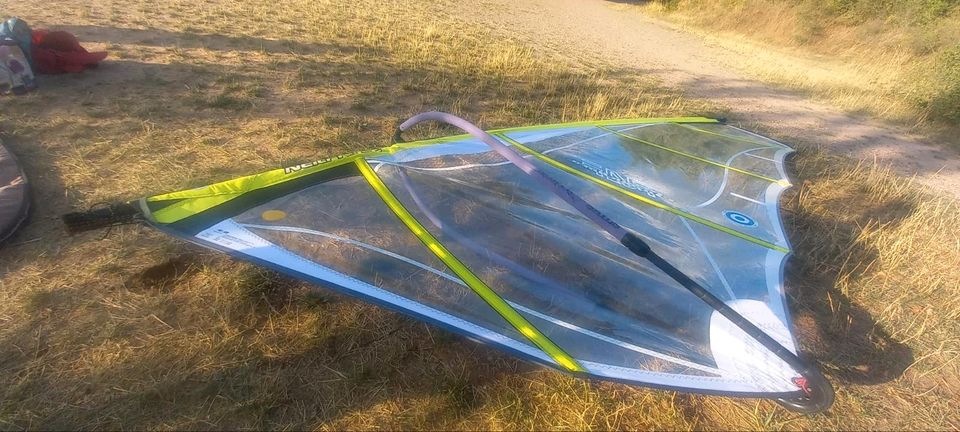 2 x Surfsegel 4qm + 4,9 qm Windsurfsegel Surfrigg SUP Segel in Aschaffenburg