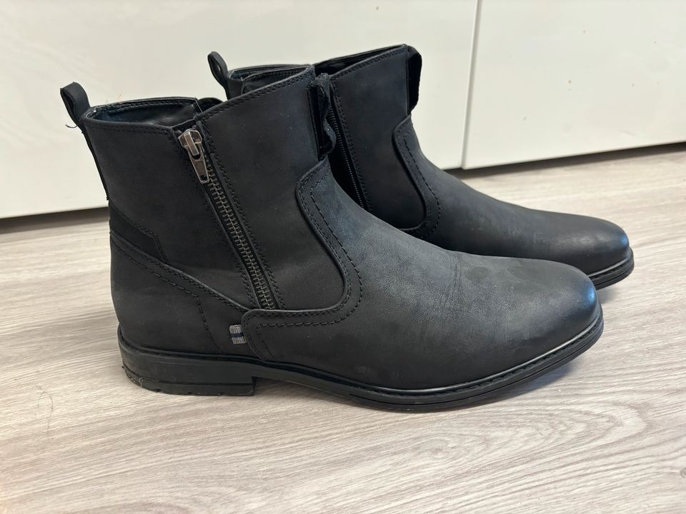 Herren Boots Schuhe Venice schwarz Chelseaboots Stiefletten in München