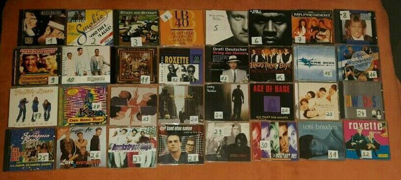 CDs     /  Musik CD' s  ✔  0, 50cent ✔100 Stück in Wolferode