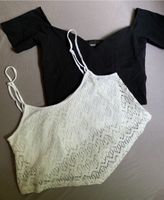 2 Asos/FB Sister Croptops schwarz/weiß 38 Baden-Württemberg - Wertheim Vorschau