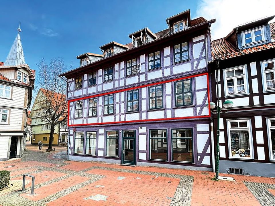 MIETKAUF MÖGLICH! Etage von 146 m², teilbar auf 2 Einheiten, Osterode Zentrum in Osterode am Harz