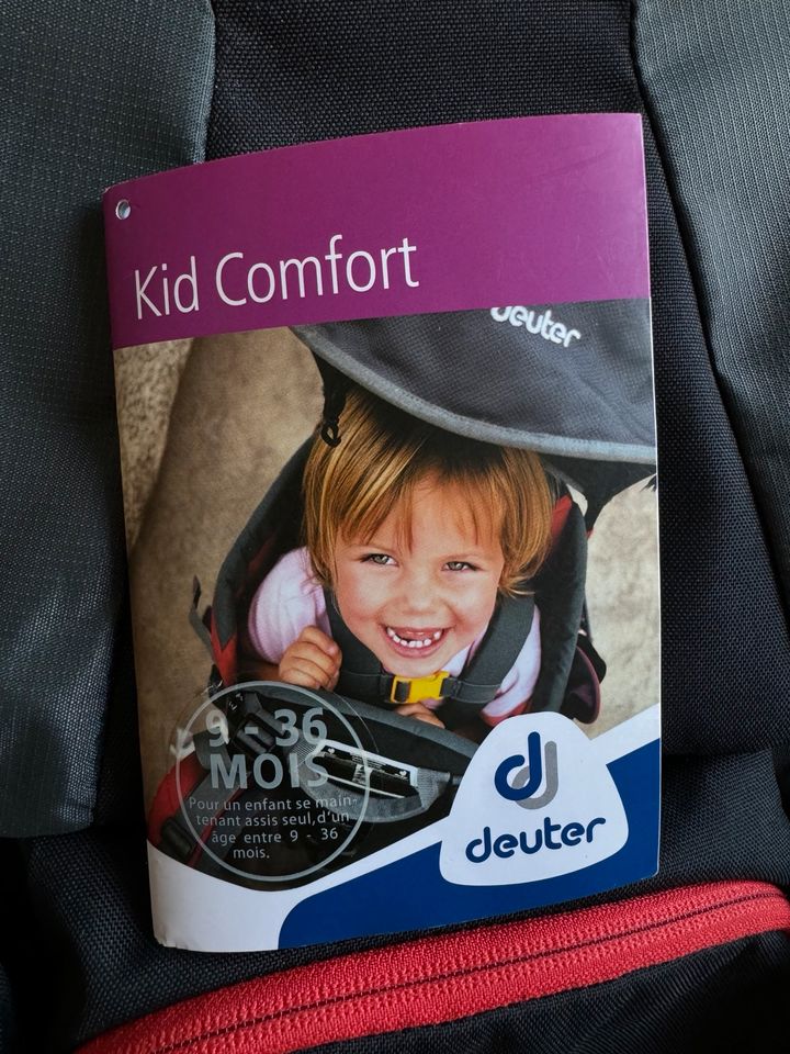 Deuter Kid Comfort 1 Plus Kraxe Kindertrage in Datteln