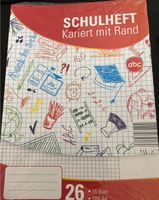 15 Schulhefte - 16 Blatt - 26- kariert mit Rand Bayern - Wolnzach Vorschau