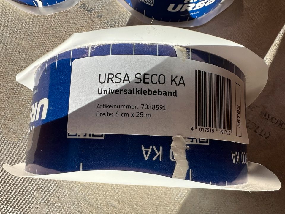 1 x Ursa Seco KA Universalklebeband für Dampfbremse in Ochsenhausen