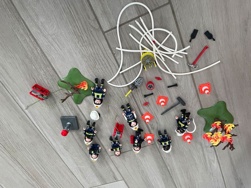 Playmobil Feuerwehren mit Sound und Licht in Weißensee